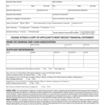 Credit Application Template Fill Out And Sign Printable PDF Template