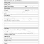 Download Free Pre Tenancy Application Form Printable Lease Agreement