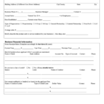 Fillable Commercial Lease Application Form Printable Pdf Download