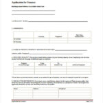 FREE 26 Rental Application Forms In PDF Excel MS Word