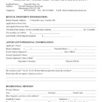FREE 6 Apartment Rental Application Forms In PDF MS Word Excel