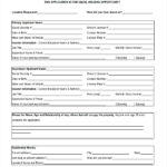 FREE 6 Sample Apartment Rental Application Forms In MS Word PDF