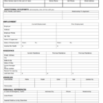 Free California Rental Application PDF WORD