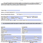 Free Hawaii Residential Rental Application Form PDF