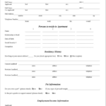 Free Illinois Rental Application Form PDF 144KB 2 Page s