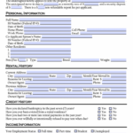 Free North Carolina Rental Application Form PDF