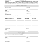 Free Wisconsin Rental Application PDF