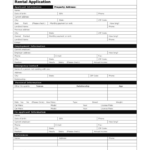 Nevada Rental Application Form Free Download