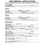 Ohio Rental Application Form Create A Free OH Lease Application
