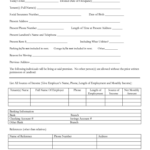 Rental Application Ontario Fill Online Printable Fillable Blank