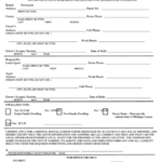 Rental License Application Form City Of Warren Printable Pdf Download