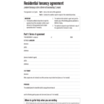 Residential Rental Application Form Bc