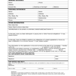 Sample Rental Application Form Alberta