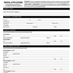 San Francisco Rental Application Form Fill Online Printable