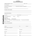 13 Printable Standard Rental Application Forms And Templates Fillable