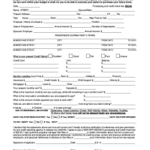 13 Printable Standard Rental Application Forms And Templates Fillable