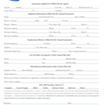 16 Printable Rental Application Zillow Forms And Templates Fillable