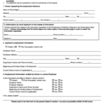 19 Printable Employment Verification Form For Rental Templates