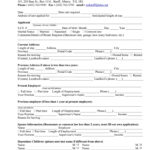 42 Simple Rental Application Forms 100 Free Templatelab Real Estate