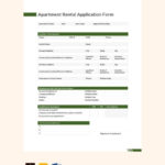 8 Best Rental Application Templates MS Word Google Docs Pages PDF