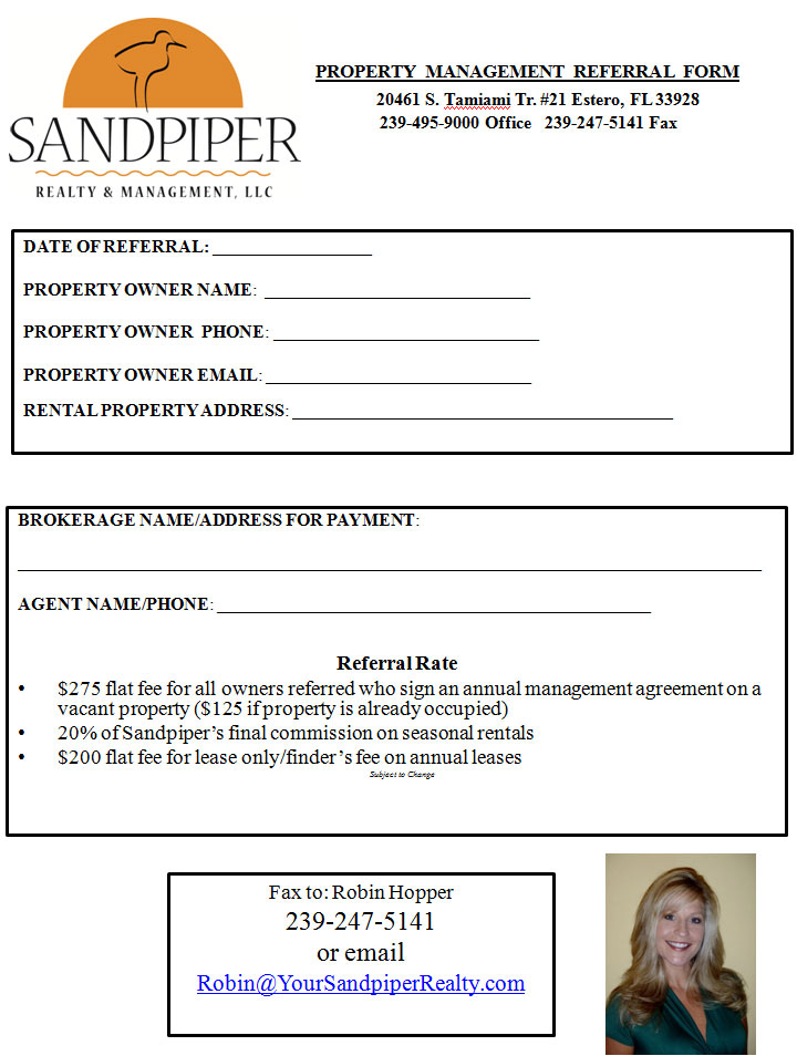 Application Form For Inner City Property Agents