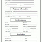 Bank Account Verification Form Employment Form Being A Landlord