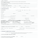 Barry Plant Rental Application Printable Blank PDF Online