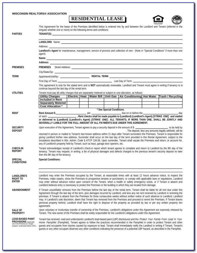 California Association Of Realtors Rental Application Pdf Beautiful 