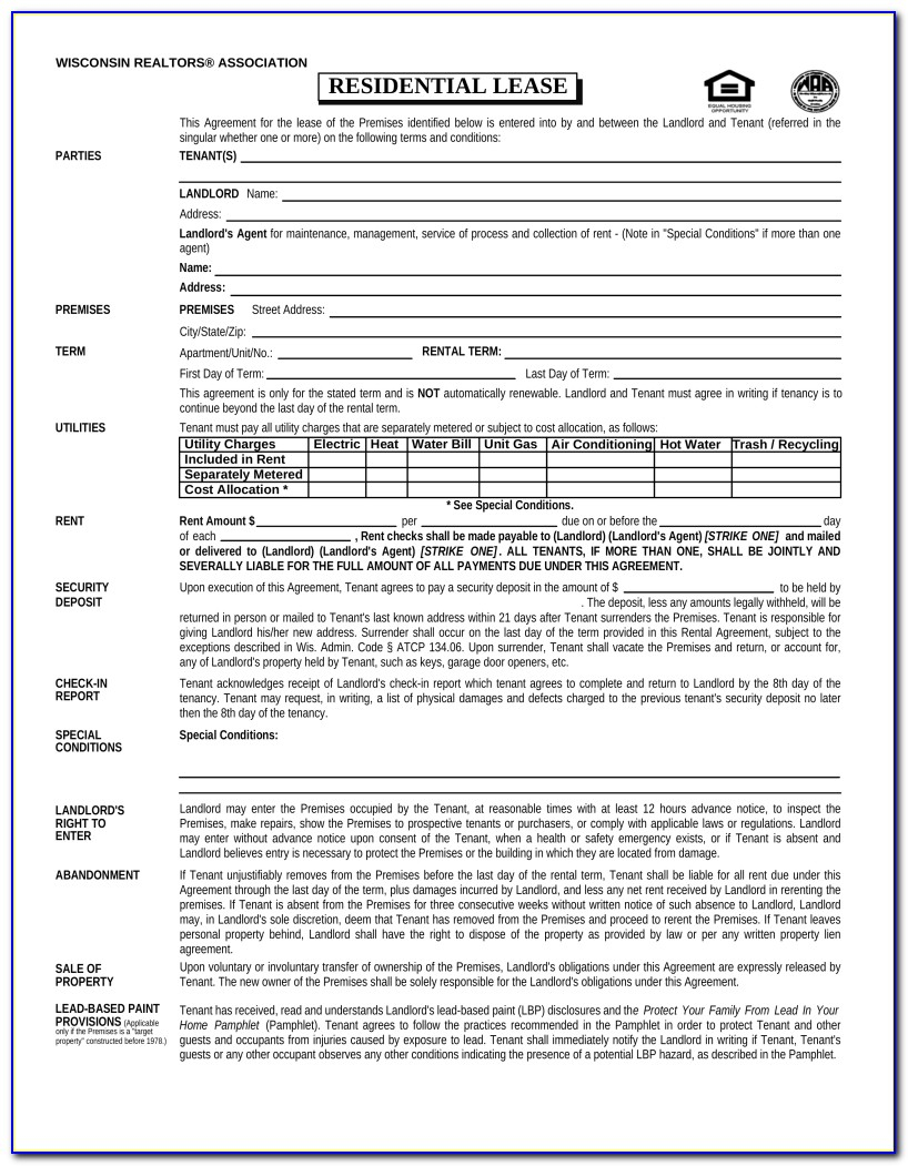 California Association Of Realtors Rental Application Pdf Beautiful