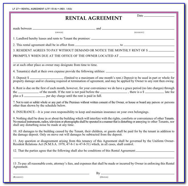 Commercial Property Lease Agreement Template South Africa HQ Template 