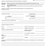 Commercial Tenant Application Form Free Download