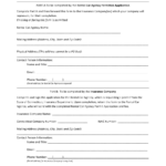 Connecticut Rental Car Agency Company Appointment Application Form