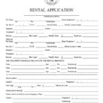 Download Free Maryland Rental Application Form Printable Lease Agreement