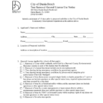 Fill Free Fillable Forms City Of Dania Beach