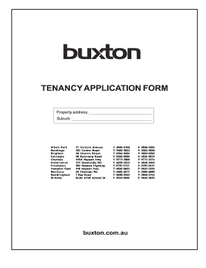 Fillable Online Buxton Rental Rewards Buxton Rental Rewards Fax Email 