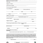 Fillable Rental Application Form Four Star Realty Property Management