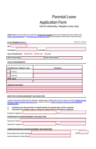 FREE 50 Leave Application Forms In PDF MS Word Excel