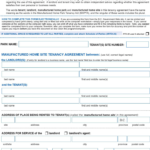 Free British Columbia Manufactured Home Site Tenancy Agreement Form