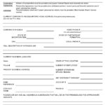 Free Commercial Tenant Application Form PDF Template Form Download