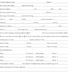 Free Louisiana Rental Application Form PDF 108KB 1 Page s
