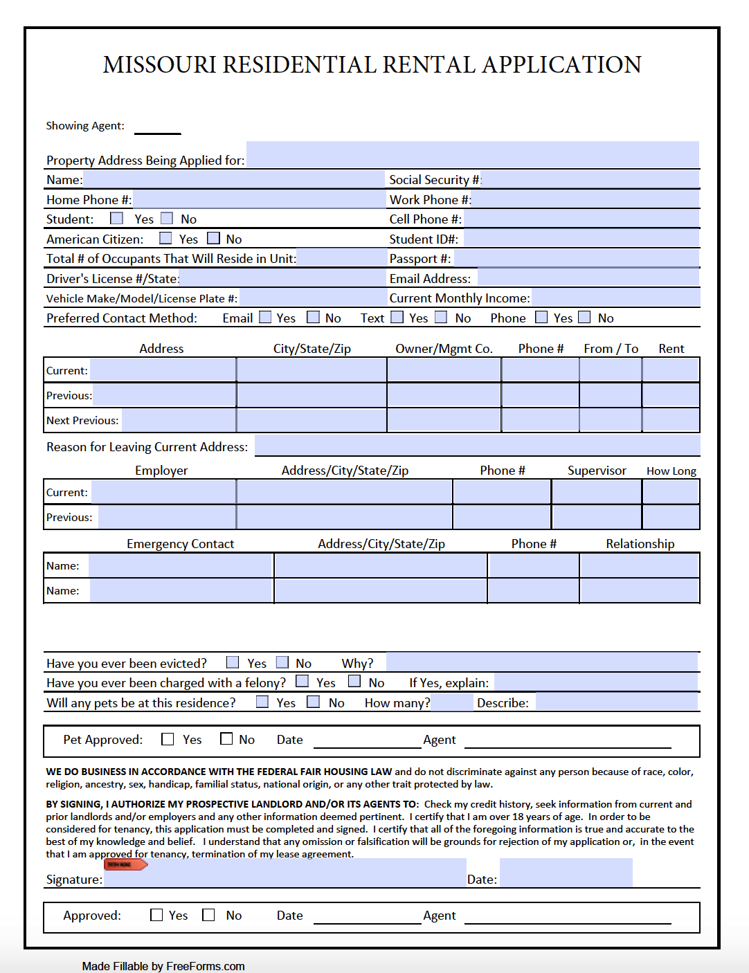 social-security-on-rental-application-forms-2023