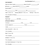 Free Ohio Rental Application PDF MS Word