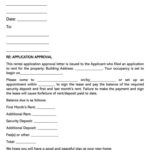 Free Rental Application Approval Letter Templates How To Format