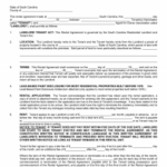 Free South Carolina Association Of Realtors Lease Agreement Form 410