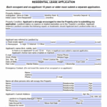 Free Texas Rental Application Form PDF