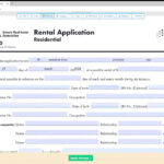 How To Fill Up A Rental Application Form 410 YouTube