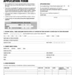 International Student Application Form Fill Out And Sign Printable
