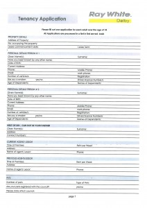 National Rental Affordability Scheme Qld Application Form