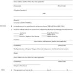 Post Office Box Rental Application Form