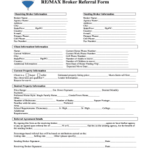 Remax Referral Form Fill Online Printable Fillable Blank PDFfiller